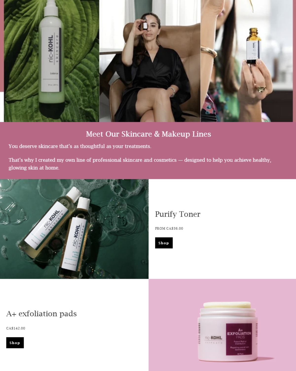 Digital branding design sample from Kreative Angle portfolio