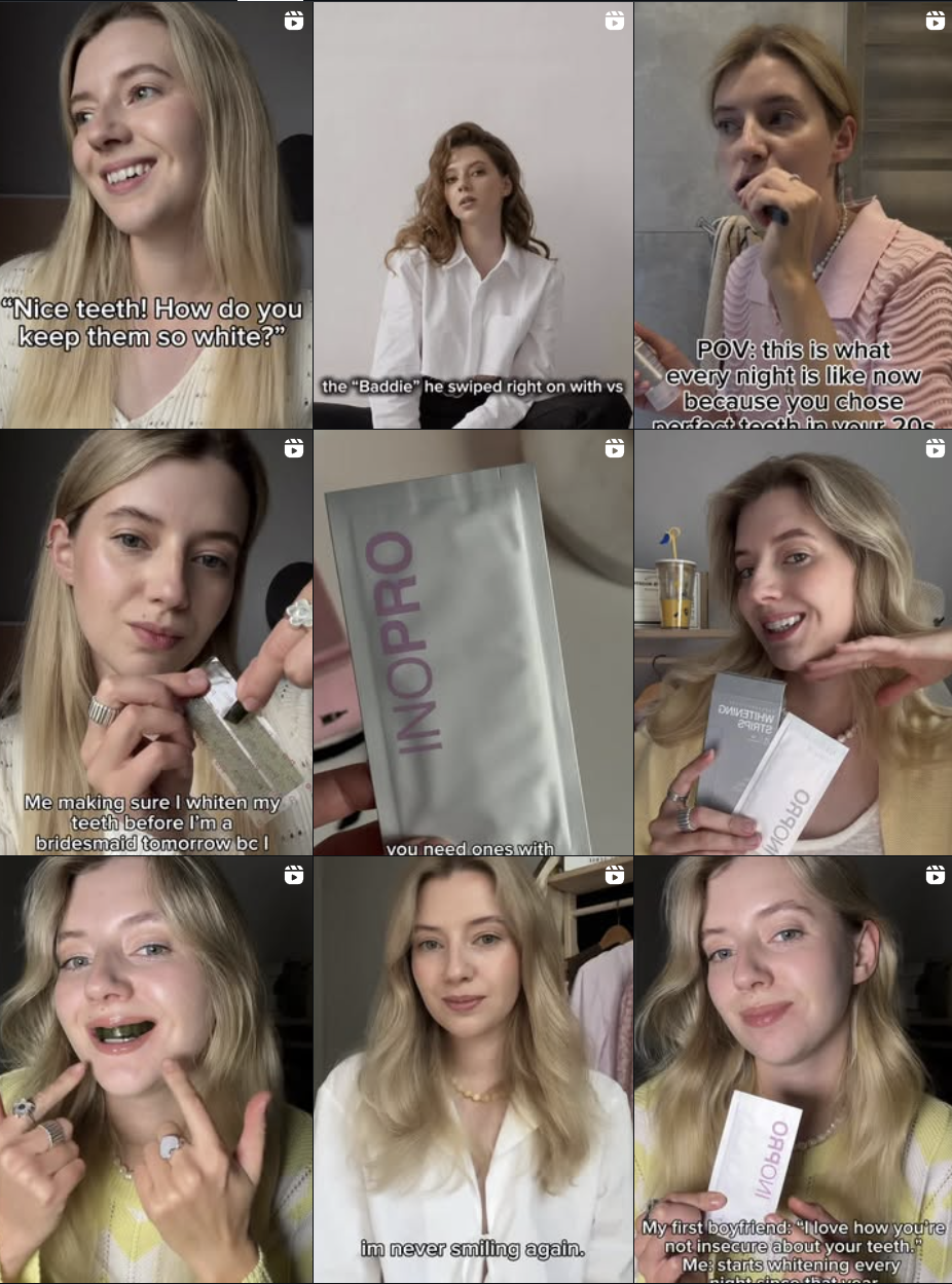 Screenshot of mobile dashboard UI design