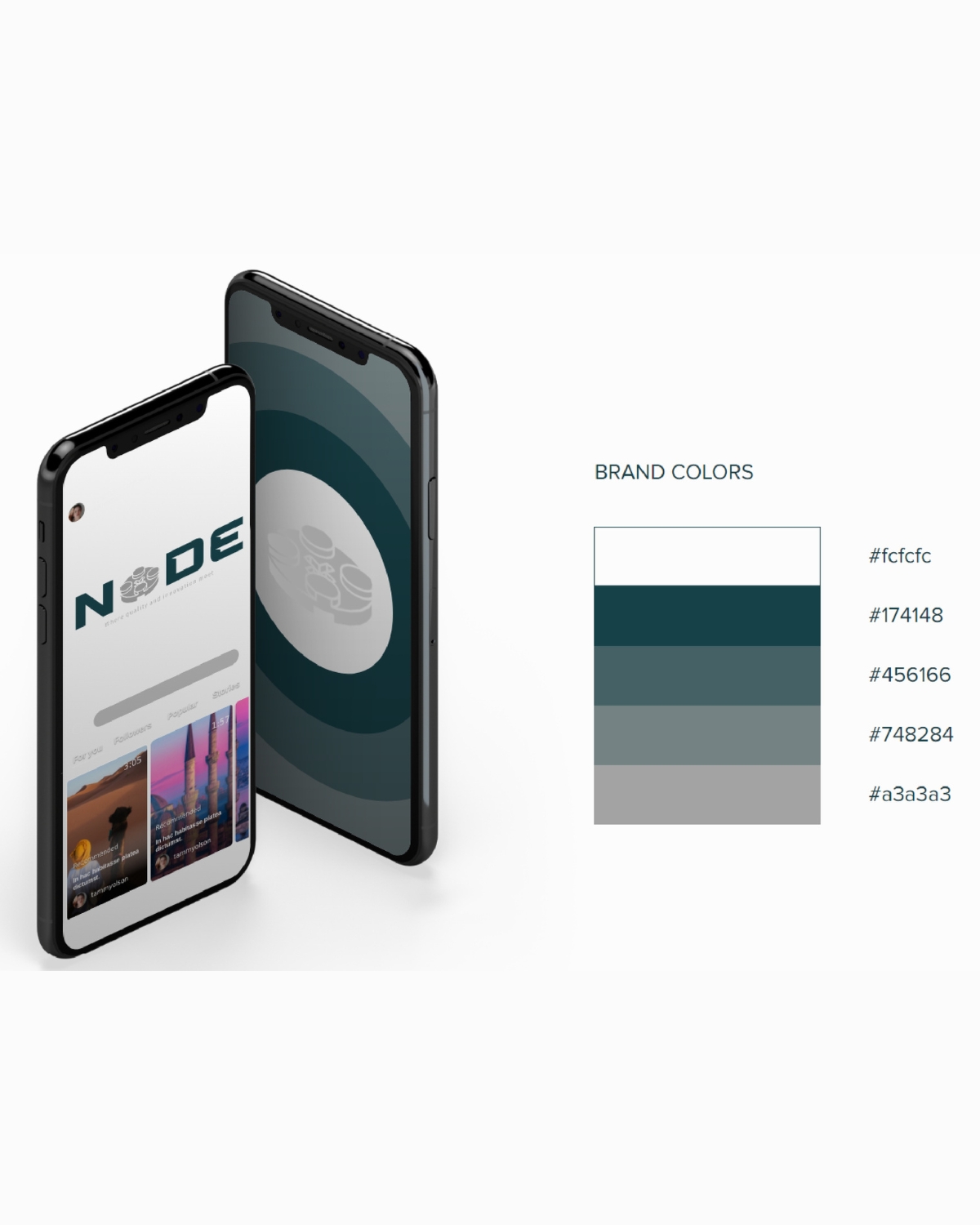 Social media creative design developed for online brand campaign